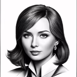 a woman wearing a shirt and tie