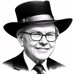 a man with glasses and a hat is smiling