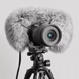 a microphone that is on top of a tripod