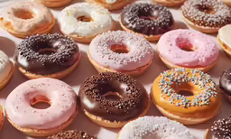 there are plenty of donuts on the table