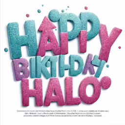 happy birthday from halo creative designs