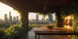 there are a bowl with fruit on the table
