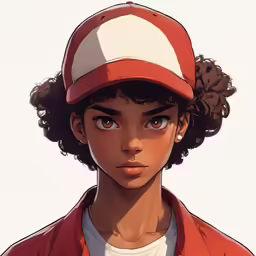 a person wearing a baseball cap and glasses