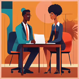 two businessmen are working on a piece of paper,two men sitting at a table working on a laptop