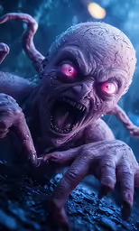 this is an image of an evil creature