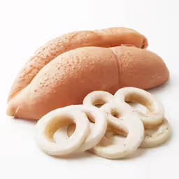 some bread buns sitting next to each other