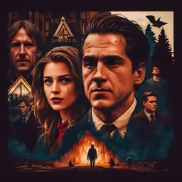 a poster for the film the lodge