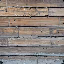 an old weathered wooden planks are seen here