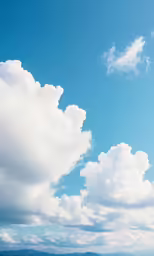 a grassy field under a blue sky with a plane in the sky