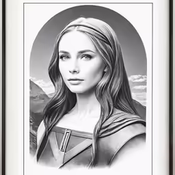 an art print of the famous movie star trek agent
