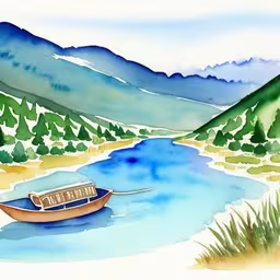 /tmp/FOOVCSjMR.jpg = a watercolor drawing of a boat on the beach
,/tmp/FOOVCSjMR.jpg = a painting shows a boat anchored in the water
,/tmp/FOOVCSjMR.jpg = a boat is sitting on the shore of a lake
,/tmp/FOOVCSjMR.jpg = an art print with a boat and mountains
,/tmp/FOOVCSjMR.jpg = a painting of a boat in the water near the shore
,/tmp/FOOVCSjMR.jpg = a boat is docked on the shore near trees
,/tmp/FOOVCSjMR.jpg = a drawing of a boat on a lake with mountains in the background
