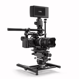 an electronic camera mounted on top of a stand