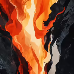 a fire - themed background of flames, that are brightly orange