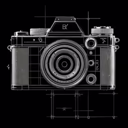 an old photo is displayed on black paper