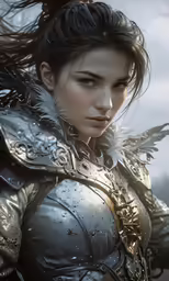 the elder female knight from dragon age