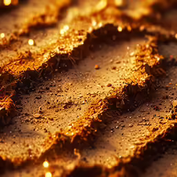 a sandy surface with very small drops of rain