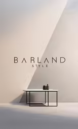 the table is beside the wall that says,