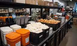 a store that has some kind of food on display