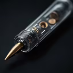 an electronic device with its side opening