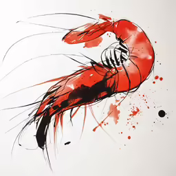 a painting on paper that is drawn and displayed