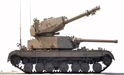the tank is attached to another vehicle that it is carrying