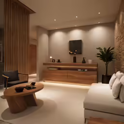 a living room filled with furniture and accessories