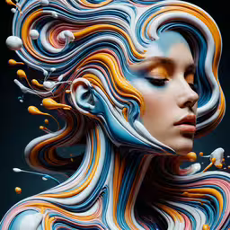 the woman