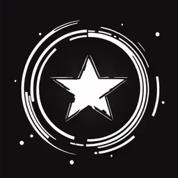 the logo for the band the star