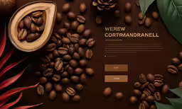 a coffee roaster on the ground surrounded by beans