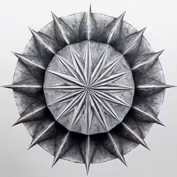 the top view of a sunflower is shown