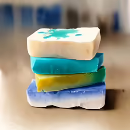 four different pops sitting on top of each other