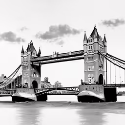 an image of a very big bridge over some water