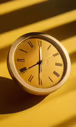 a close up image of a clock with shadow