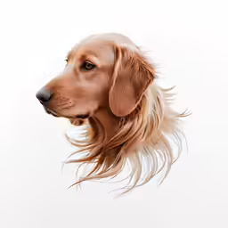 a very cute looking dog with big eyes