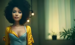 an image of a very attractive black woman