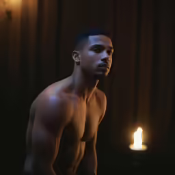 an image of a man without a shirt