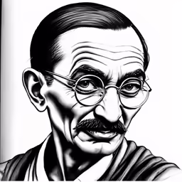 a man with glasses and a mustache is shown