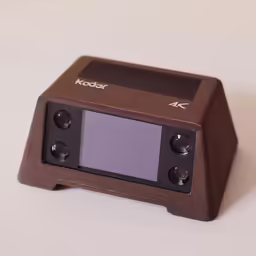 a digital device sits on the table