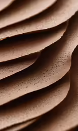 close up of wavy, wavy leather material