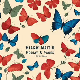 many different butterflies with text on top