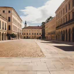 the long alley is empty and empty, and it looks to be empty