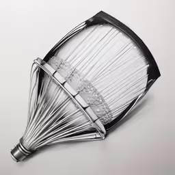 a very strange looking blender with some sort of strainer