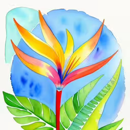 a painting of flowers in the shape of a circle,a drawing of colorful flower on a white paper
