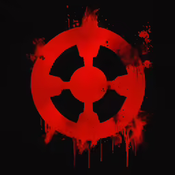 a star wars logo on a black background