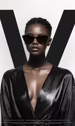 an african american model is photographed by the magazine