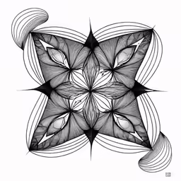 a drawing of the shape of an octagonal object