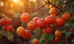 an image of berries that are on the tree