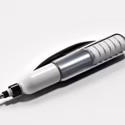a fountain pen with an extension kit