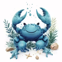 an animal with a funny face on its head and two legs sitting on the ground
