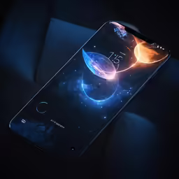 this is a photo of an op phone with a beautiful design